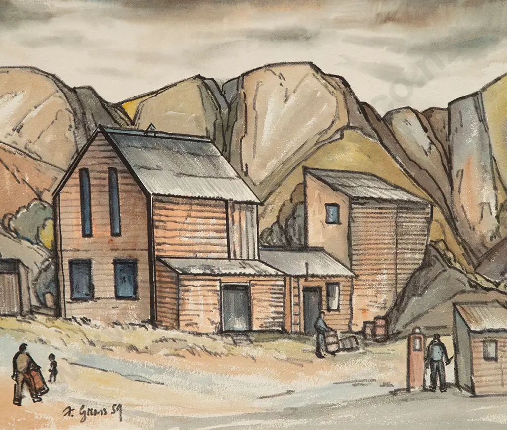 Frank Gross - Timber Mill, Central Otago Image 1++