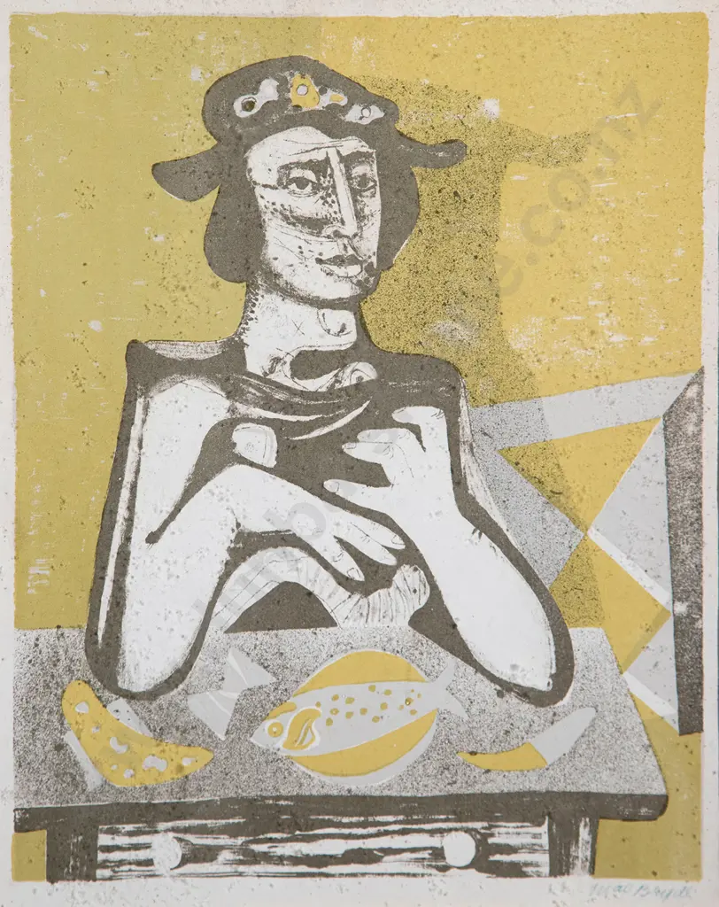 Robert MacBryde - Woman at a Table Image 1++
