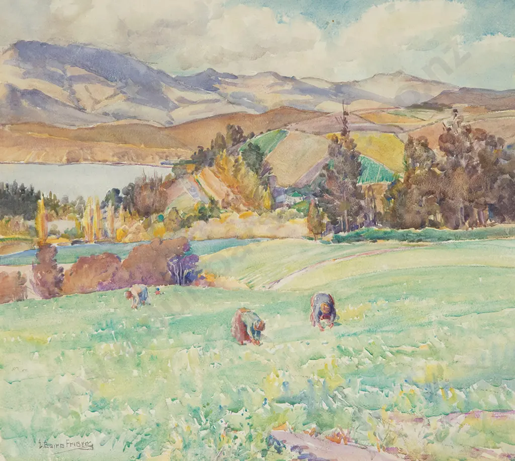 Elizabeth Baird Friberg - Tending the Fields Image 1++