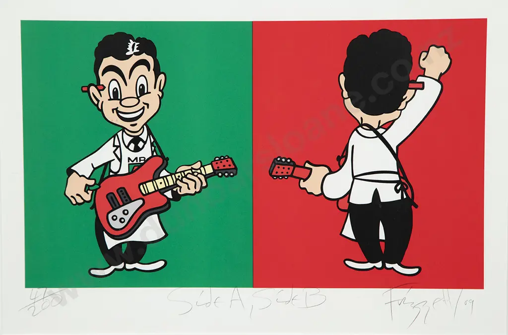Dick Frizzell - Side A/ Side B Image 1++