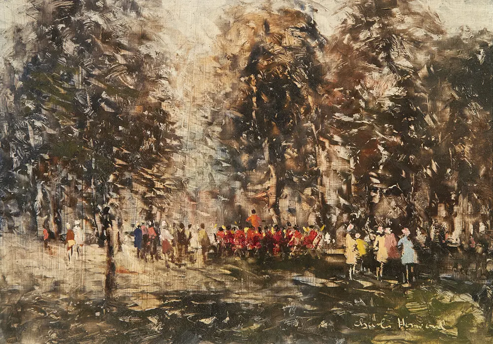 Charles Horwood - Band performing in London Park Image 1++