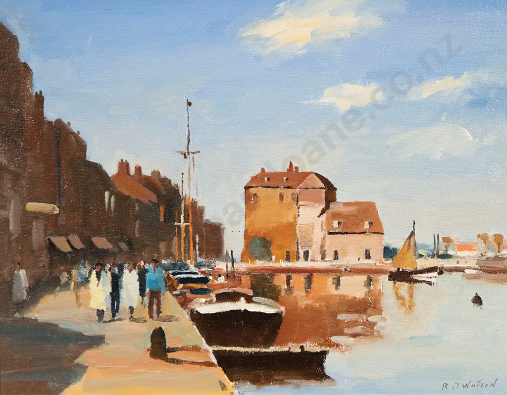 R B Watson - The Basin Honfleur Image 1++