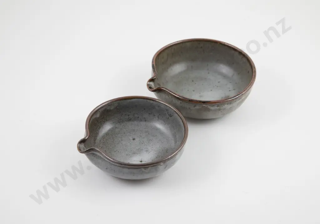 Len Castle Two Small Pouring Bowls Image 1++