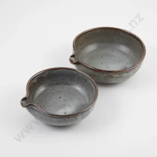 Len Castle Two Small Pouring Bowls