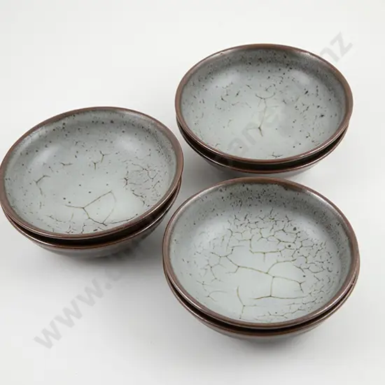 Len Castle Set of Six Small Bowls