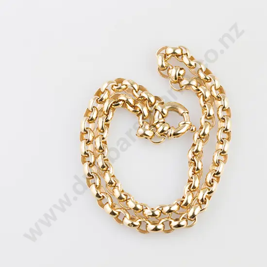 9ct Trace Link Necklace