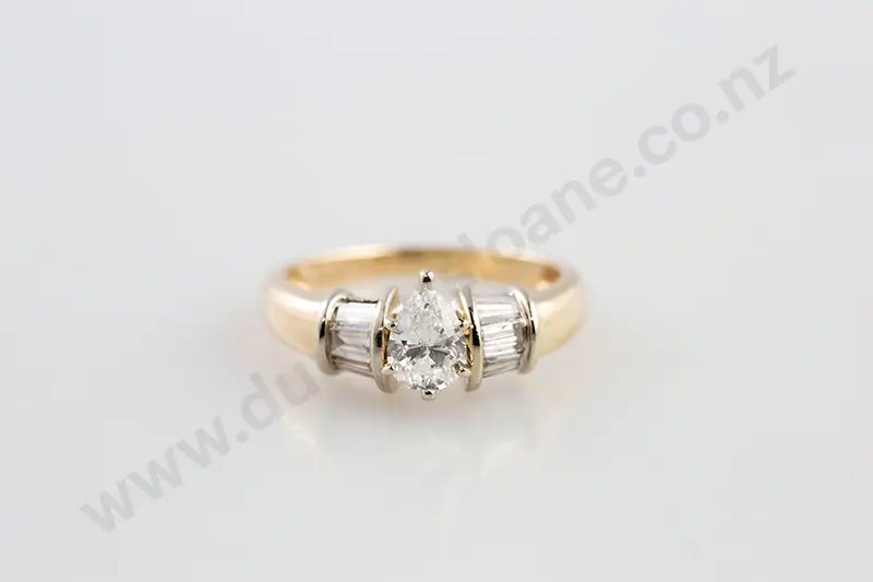 14ct Nine Stone Diamond Ring Image 1++