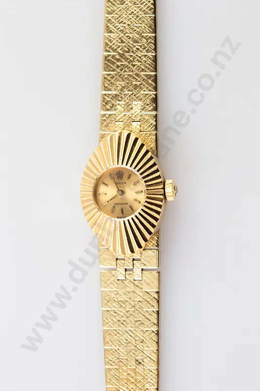 Vintage 18ct Rolex Precision Ladies Wrist Watch Image 1++