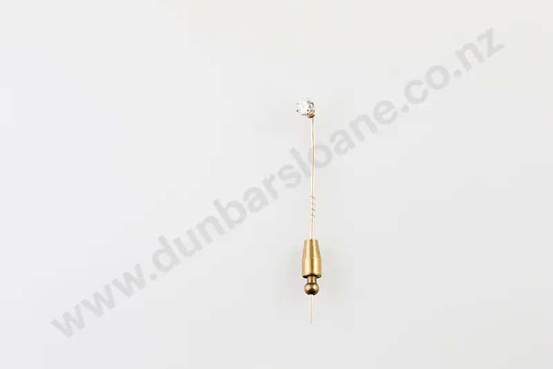 Edwardian Single Diamond Stick Pin Image 1++
