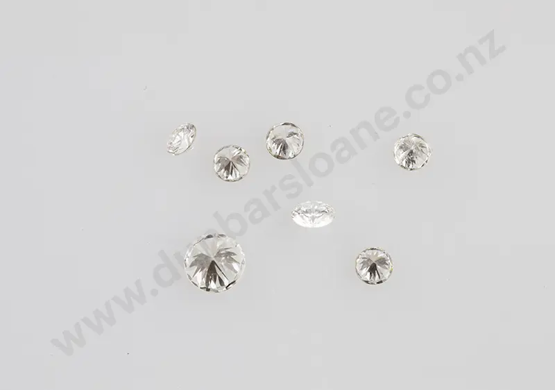 Seven Unmounted Diamonds Image 1++
