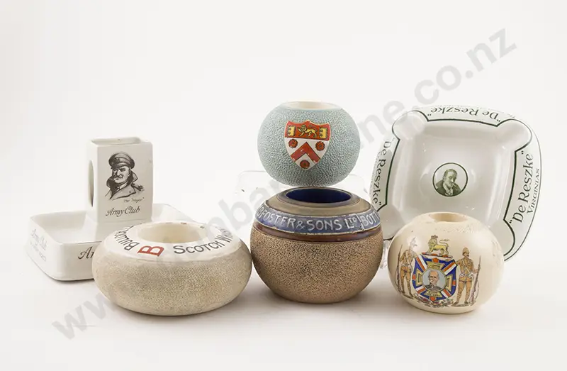 Collection Whisky & Other Advertising Vesta Strikers and Ashtrays (6) Image 1++