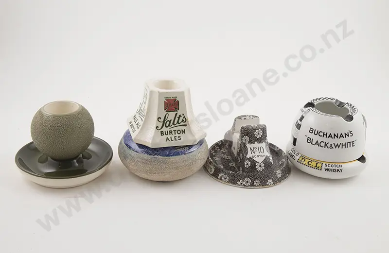 Collection Whisky & Other Advertising Vesta Strikers and Ashtrays (6) Image 1++