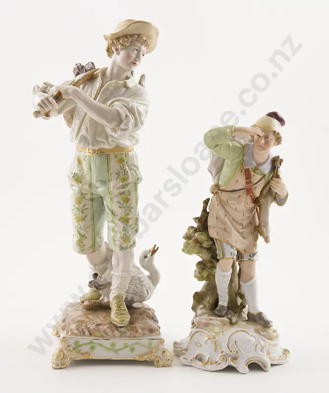 Two Late C19th German Fine Porcelain Figures Image 1++