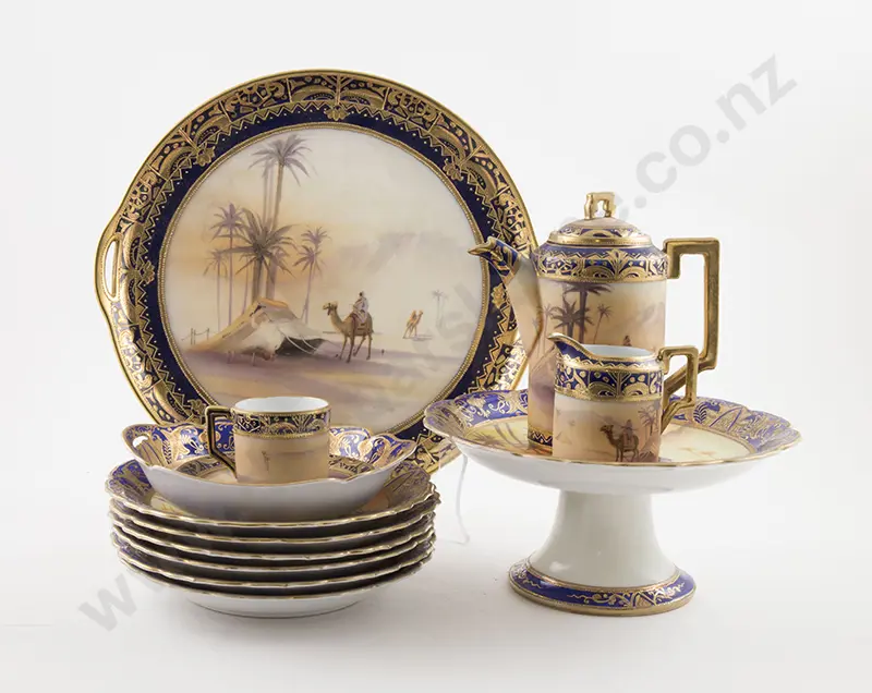Early C19th Noritake Part Dessert Set Image 1++