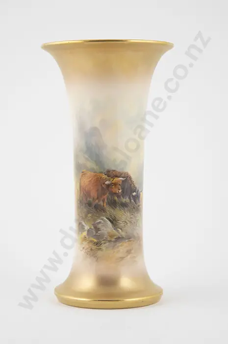 Royal Worcester Vase Image 1++