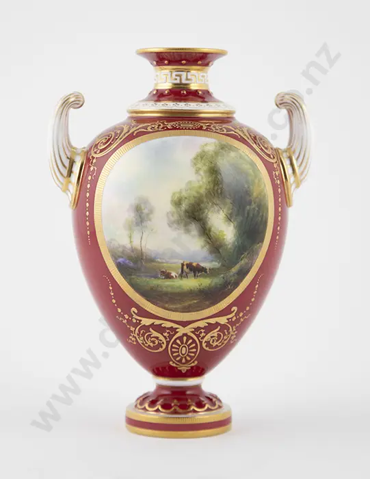 Royal Worcester Vase Image 1++