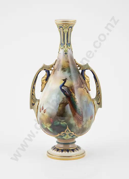 Hadleys Royal Worcester Vase Image 1++