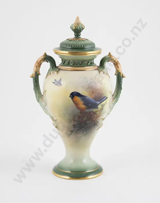 Royal Worcester Vase and Cover Image 1++