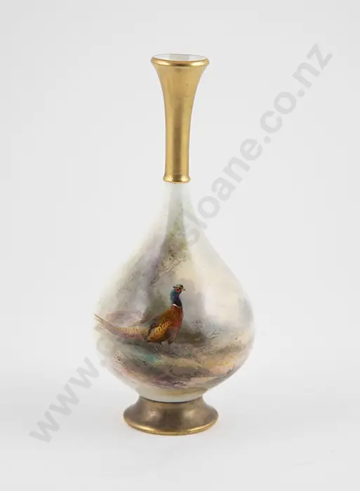 Royal Worcester Specimen Vase Image 1++