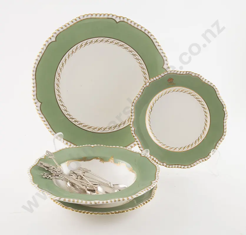 Four Royal Worcester Dishes and Spoons Image 1++