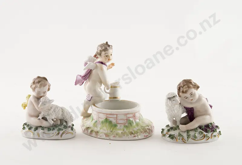 Late C19th Berlin Ornament and Two Others Image 1++