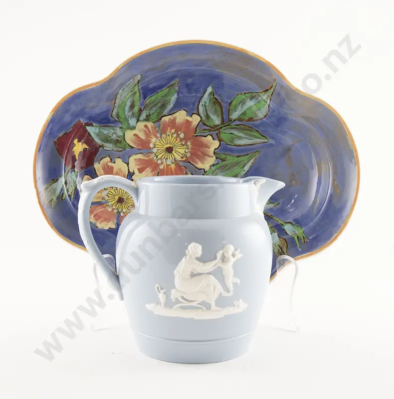 Royal Doulton Painted Floral Dish, Other, Jug Image 1++