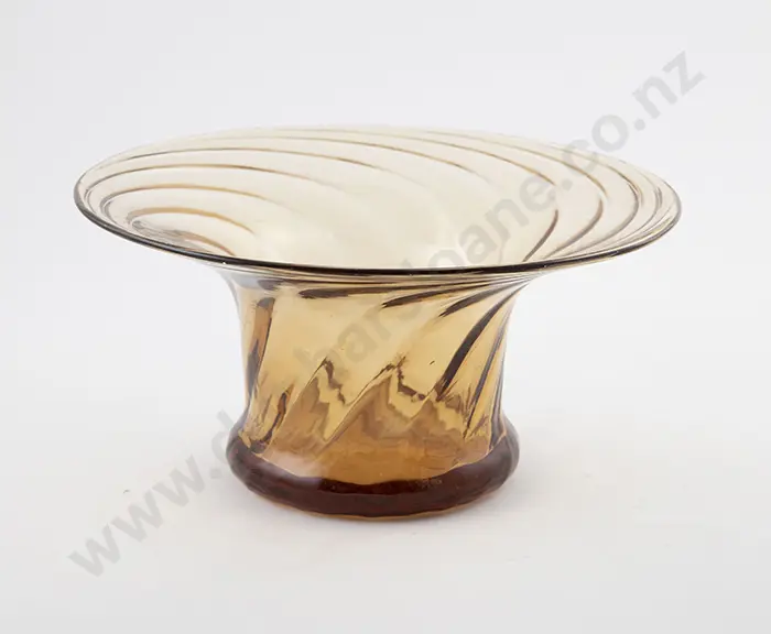 Whitefriars Optical Swirl Flared Rim Vase Image 1++