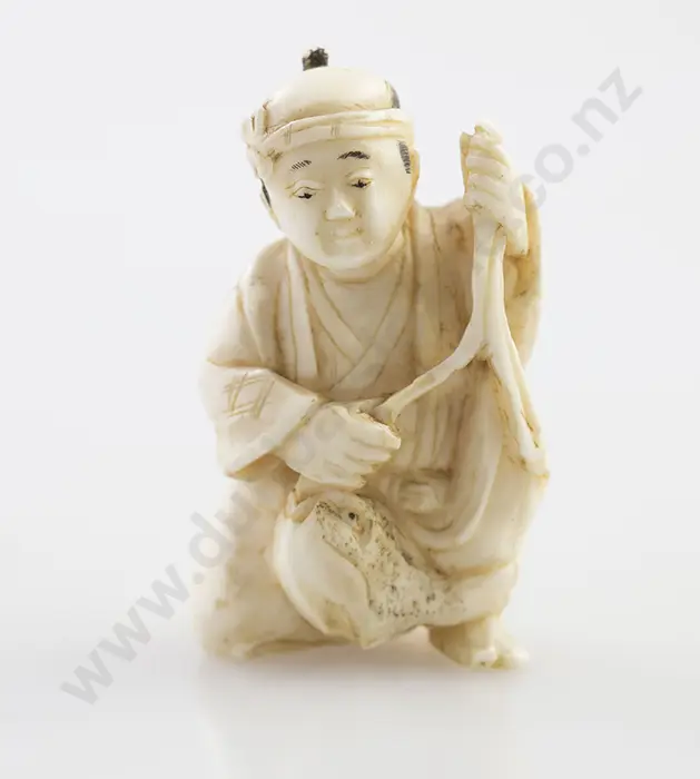 Ivory Okimono Image 1++