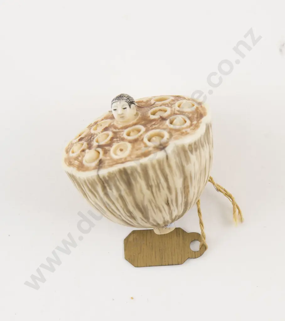 Two Signed Ivory Netsuke Image 1++