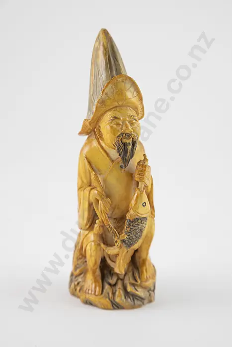 Carved Ivory Figure Image 1++
