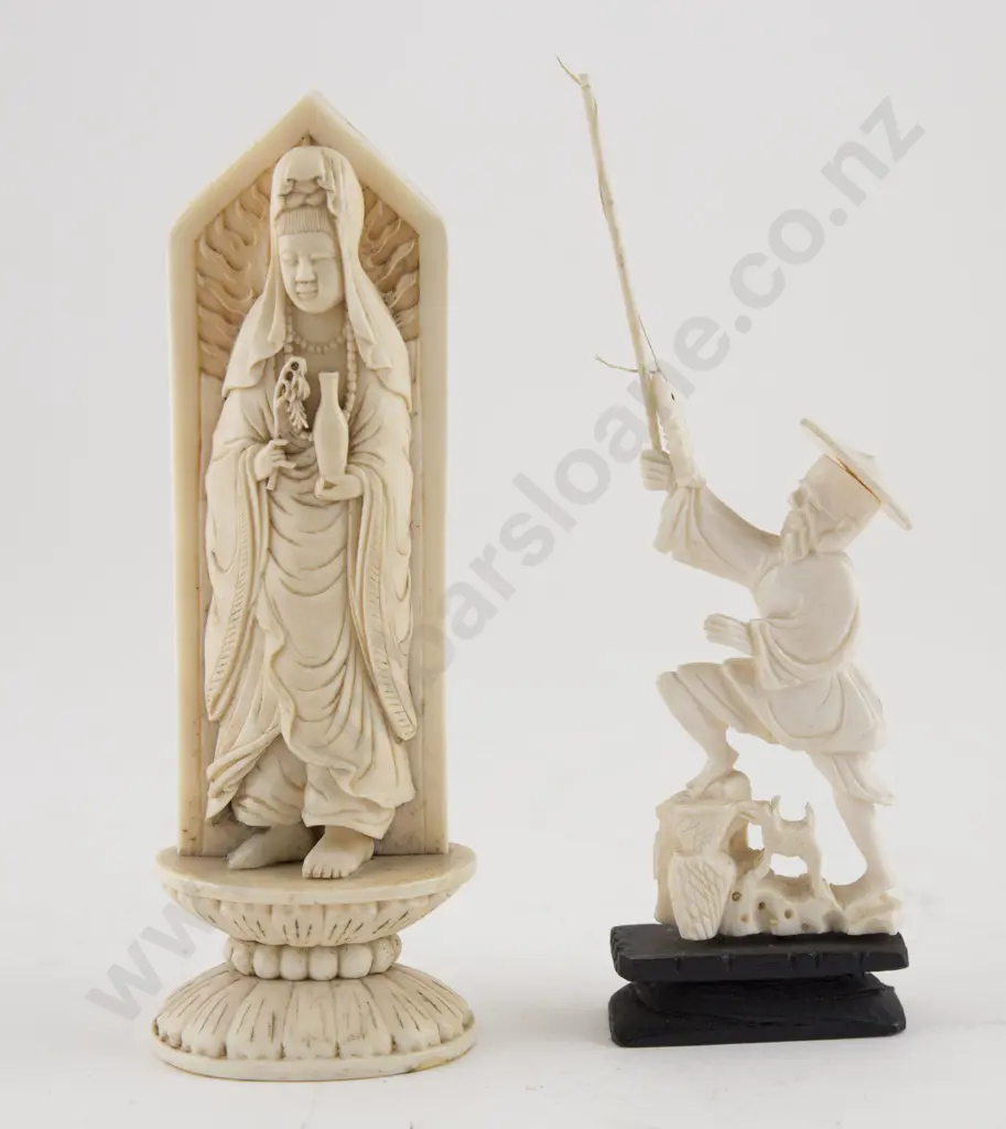 Ivory Figure of Kwan Yin Image 1++