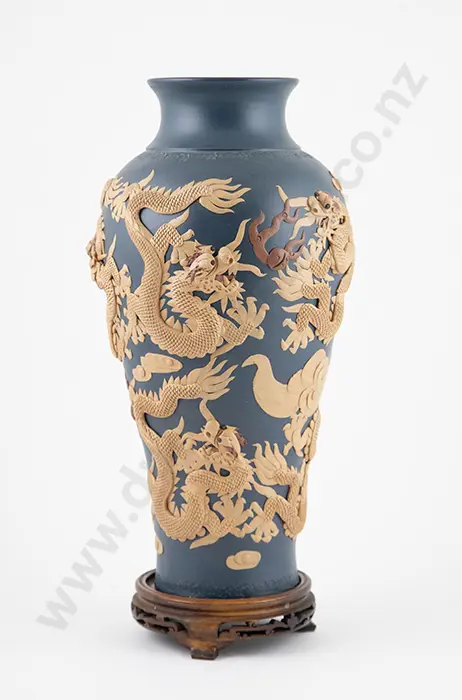 Large Terracotta Mei Ping Vase Image 1++