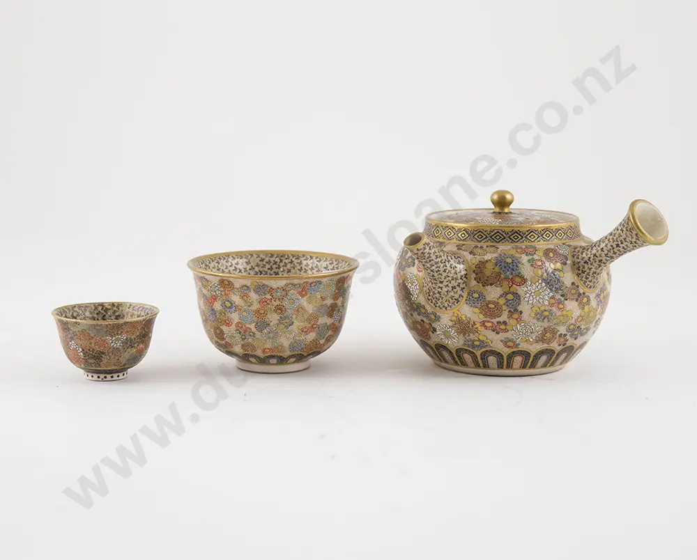 Late C19th Satsuma Ware (3) Image 1++