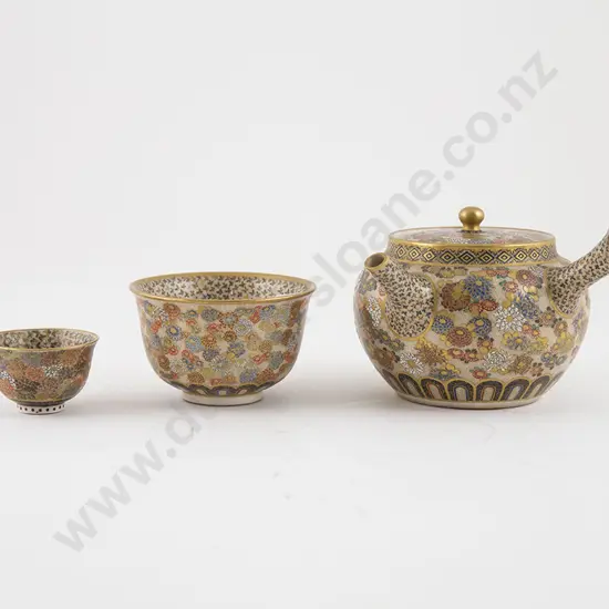 Late C19th Satsuma Ware (3)
