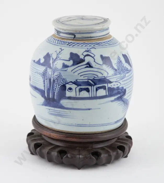 Provincial Ming Ginger Jar and Cover Image 1++
