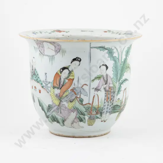 Cantonese Exportware Jardiniere