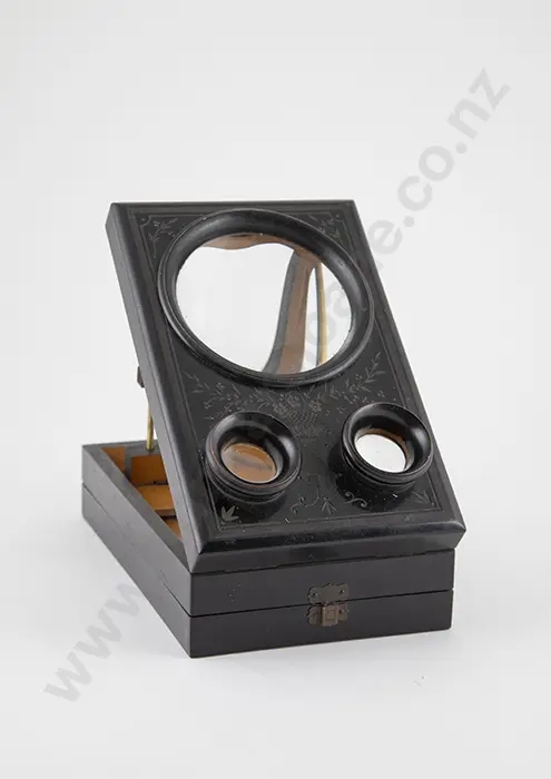 Vict Ebonised Stereoscopic Viewer Image 1++
