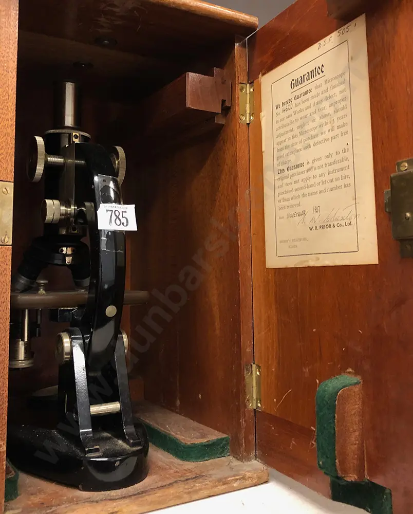Prior London Microscope Image 1++