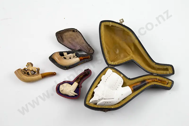 Four Meerschaum Pipes Image 1++