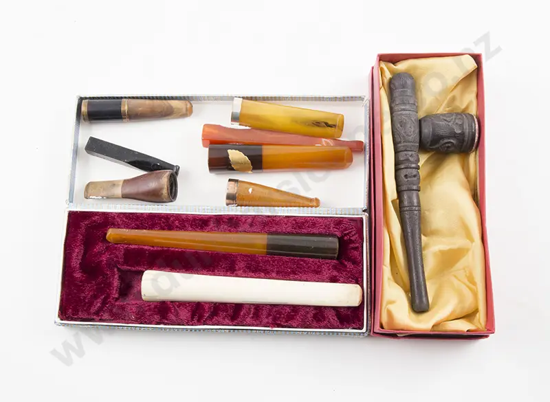 Ten Various Cigarette/Cheroot Holders Image 1++