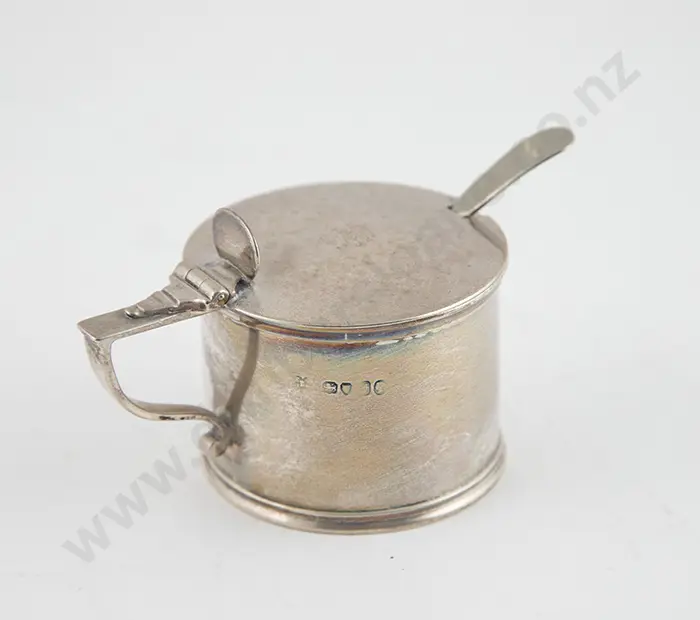 Early Vict S/S Mustard Pot Image 1++