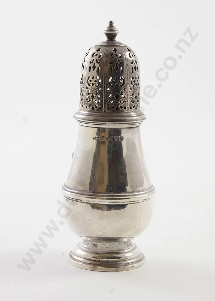 Geo V S/S Sugar Caster Image 1++