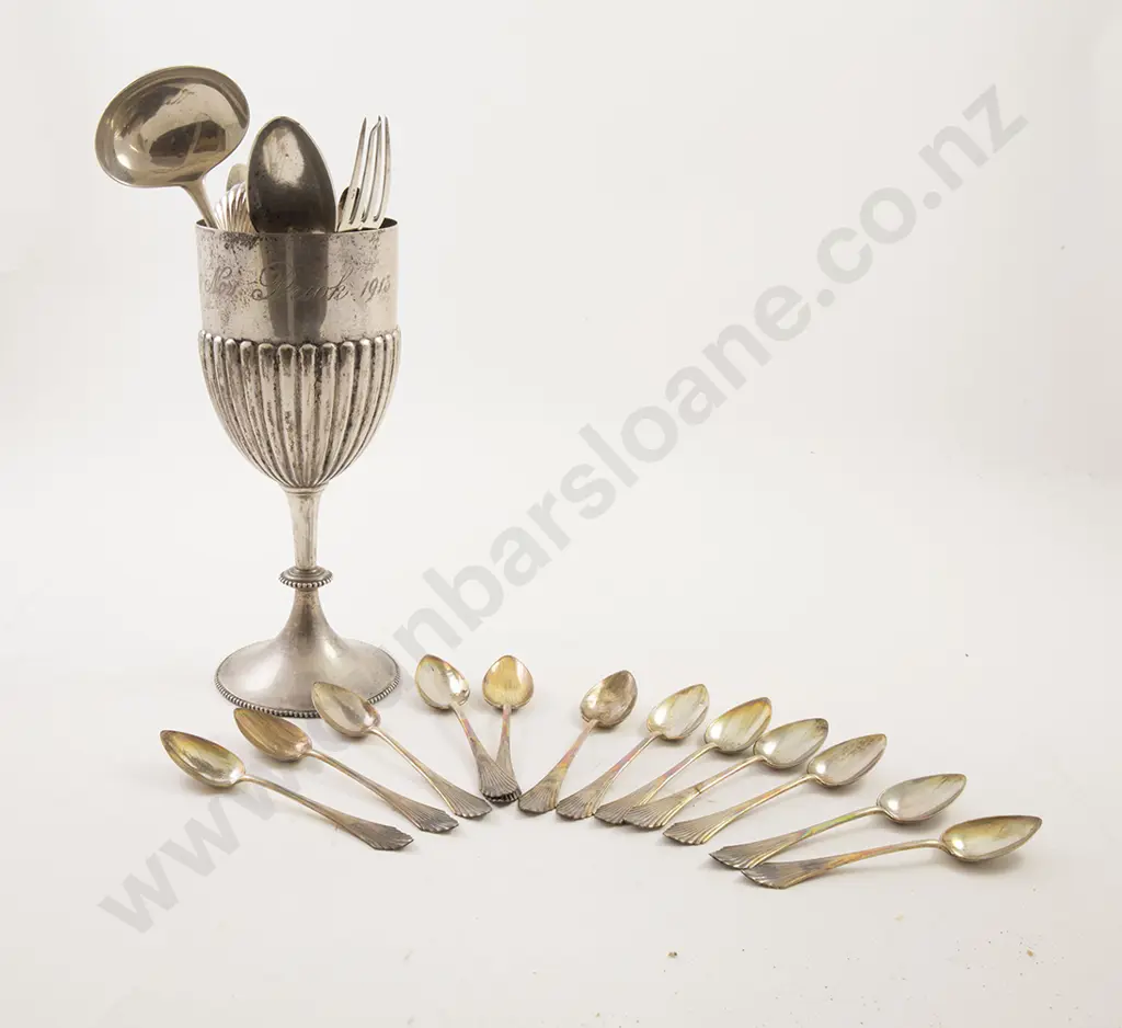 Sel Of Mixed S/S & S/P Cutlery & Goblet Image 1++
