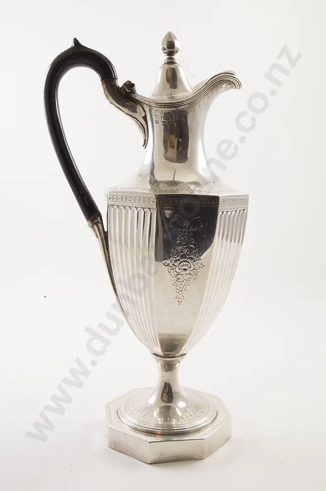 Geo III S/S Wine Ewer Image 1++