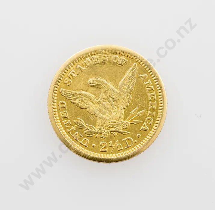 American 1879 2 1/2 Gold Dollar Image 1++