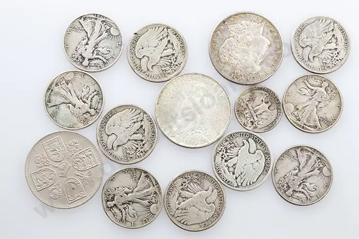 15 Various US & GB Coins Image 1++