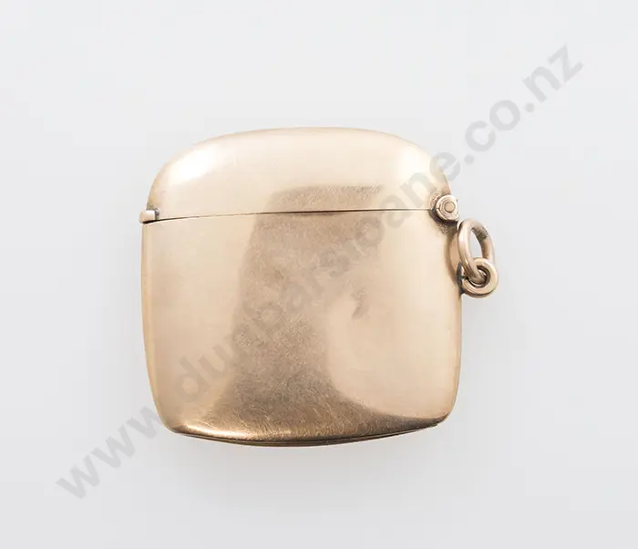 9ct Gold Vesta Case Image 1++