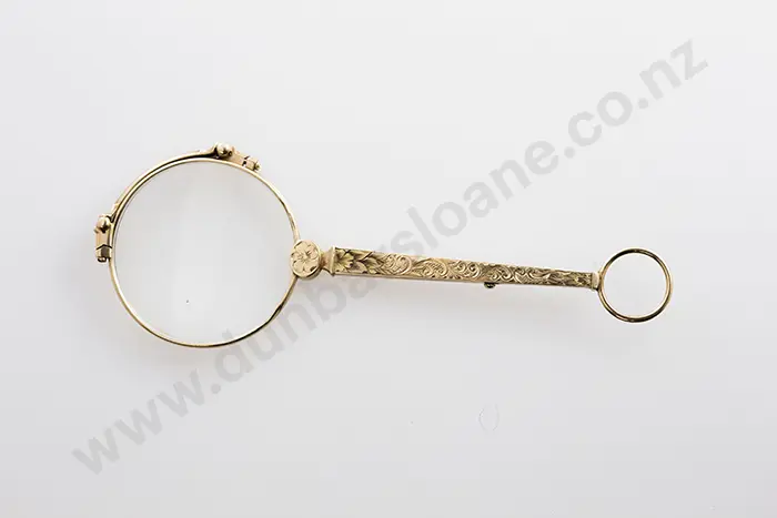 9ct Gold Lorgnettes Image 1++