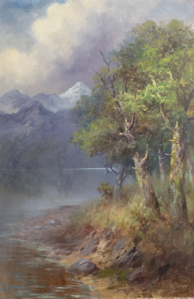 John Elder Moultray - South Island Landscape Image 1++