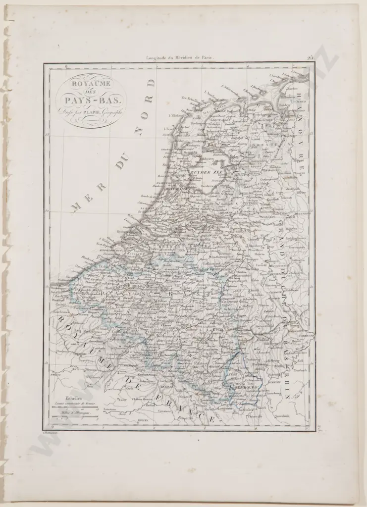 Hand Coloured Map Image 1++